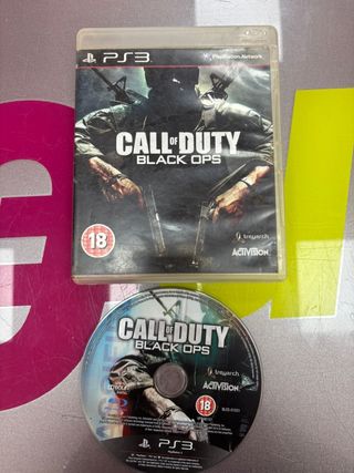 Videojuego PS3 call of duty black ops ps3
