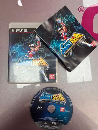 Videojuego PS3 saint seiya santuary battle ps3