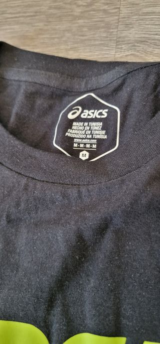 CAMISETA ASICS CON ETIQUETA 
