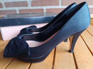 Zapatos Mary Paz Negros Talla 38