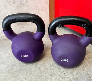Coppia Kettlebell 26kg Viola