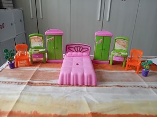 Mobili per casa delle bambole 21pz Lovely House 90