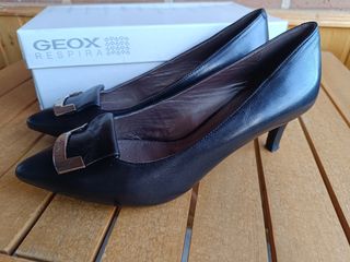 Zapatos Geox Respira Negros Talla 38