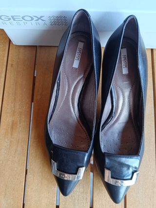 Zapatos Geox Respira Negros Talla 38