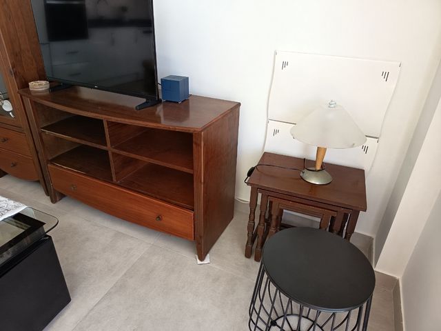 Juego de 3 mesitas nido de madera