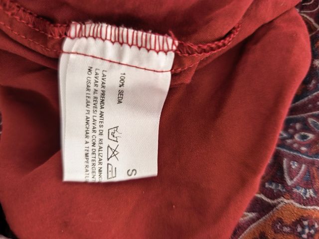 Falda corta SystemAction estampado paisley