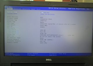 Dell Inspiron 3542 i7 4 GB RAM 256 GB SSD 15.6