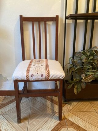 Sillas de madera