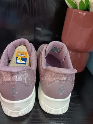 Zapatos Skechers Slip-ins Mujer Morado