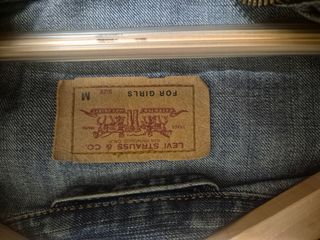 Cazadora vaquera con cremallera.Para niña
