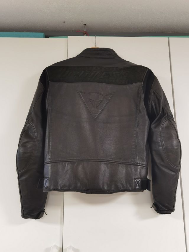 Chaqueta Dainese Stripes Cuero Talla 50