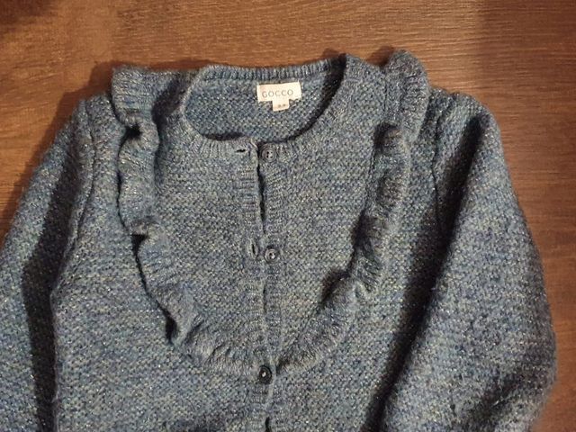 Cárdigan Gocco azul rebeca abrigo niña 2 - 3 años