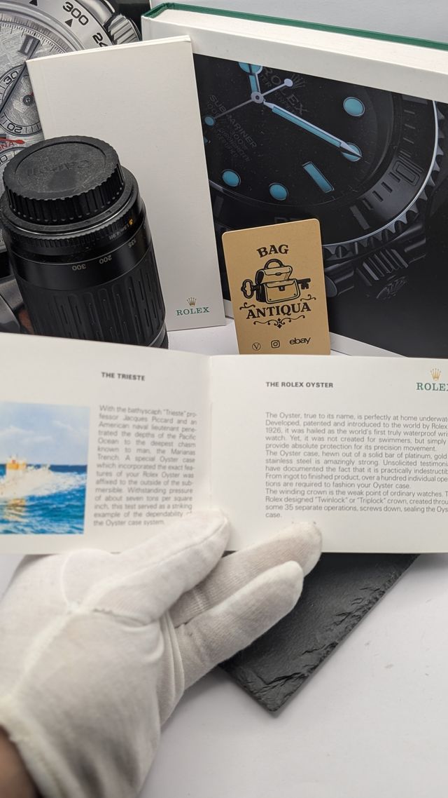 Libretto Originale Rolex Your Rolex Oyster