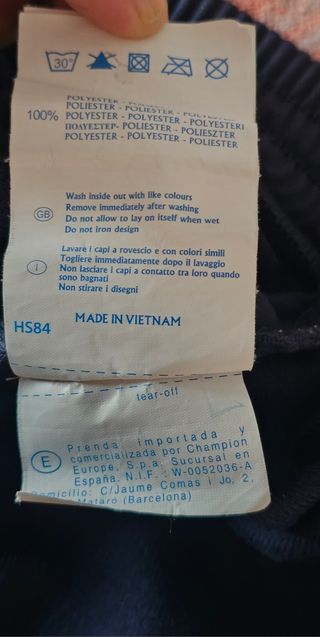 Felpa Champion con zip ragazzo