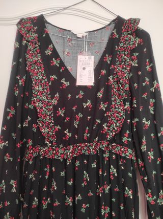 Vestido Springfield floral T.38