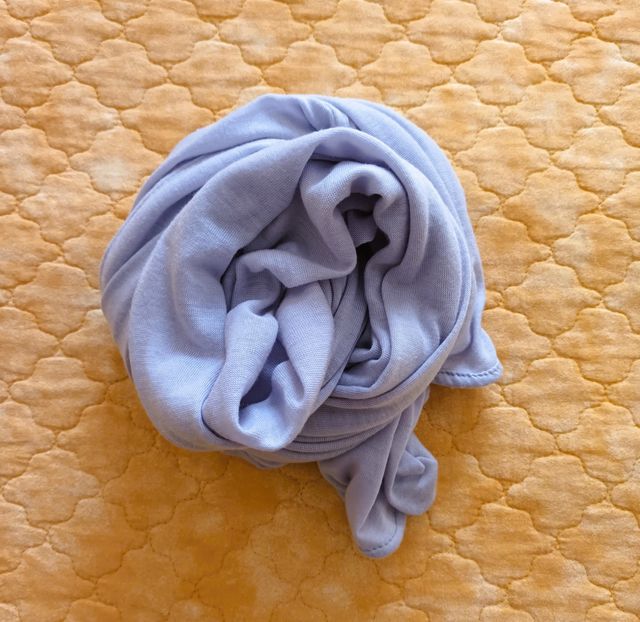 Fular Fourlard Gris Claro Suave Scarf