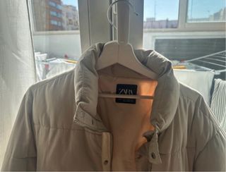 Anorak Zara Hombre Beige