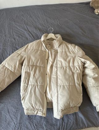 Anorak Zara Hombre Beige