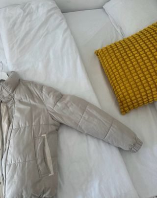 Anorak Zara Hombre Beige