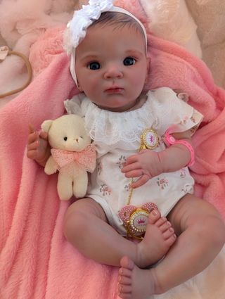 Reborn realizada con genesis y ojos de cristal