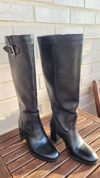 Botas Zara Talla 37 Negras