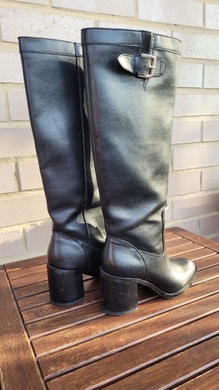 Botas Zara Talla 37 Negras