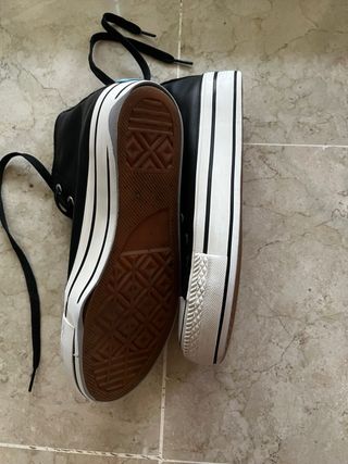 Zapatillas bota Mustang Talla 39 Negras