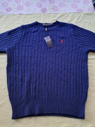 Jersey Polo Ralph Lauren Azul Talla M