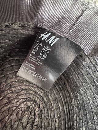 Sombrero H&M Negro