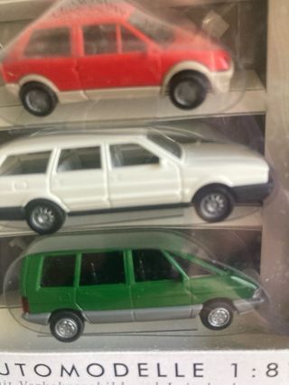 Set 3 Auto Modellismo 1:87 Busch 5996