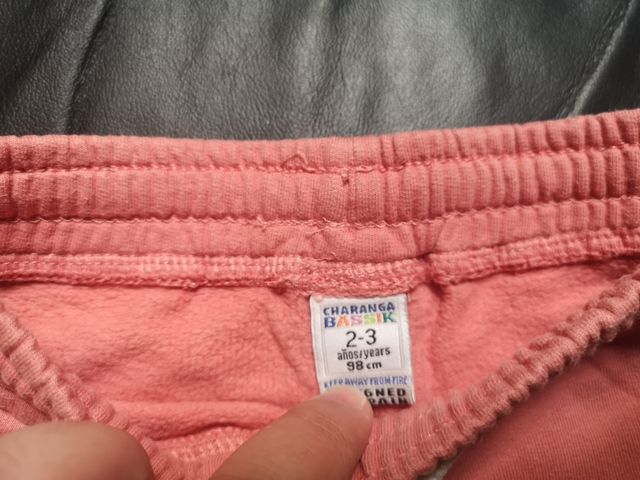 Charanga precioso pantalón deporte niña 2 - 3 años