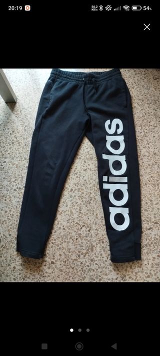 Pantalón chándal Adidas negro