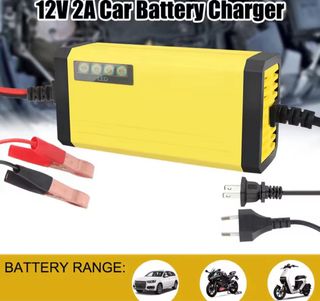 Cargador de Batería Amarillo para Coche