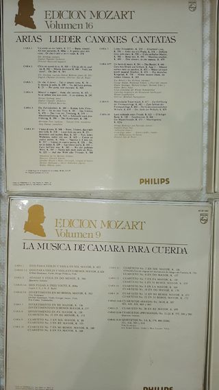 Vinilos. Mozart. En cofres. Perfecto estado