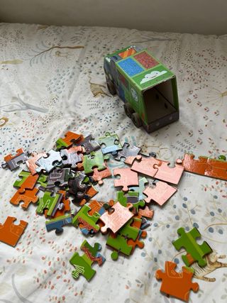 Puzzle Camión de Reciclaje 48 Piezas