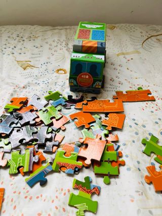 Puzzle Camión de Reciclaje 48 Piezas