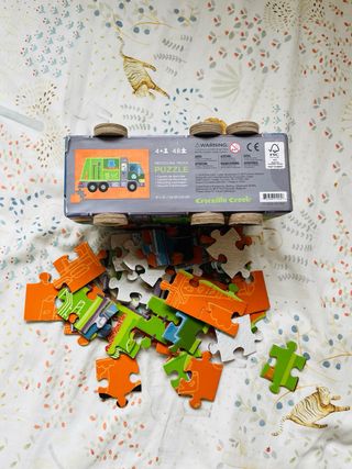 Puzzle Camión de Reciclaje 48 Piezas
