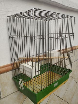 Jaula para loros 