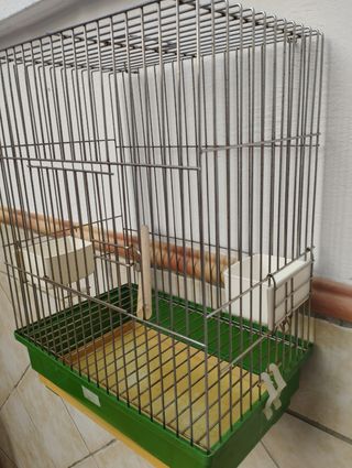 Jaula para loros 