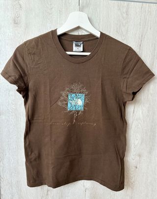 Camiseta The North Face Mujer Talla M Marrón