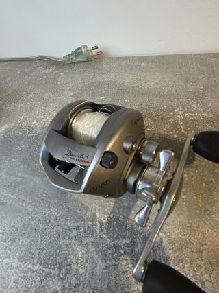 Lote 6 carretes pesca bass 200€