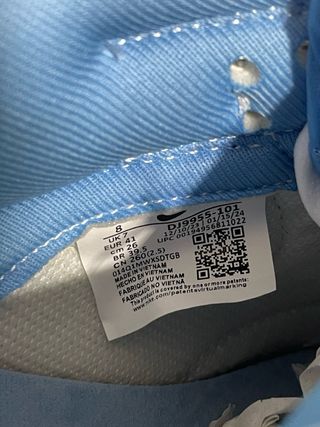 Nike Dunk Low Reverse Blu/Bianco