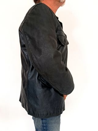 Chaqueta Cuero auténtico Schott L Medidas indicada