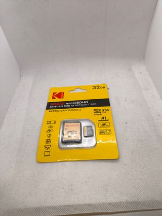 Tarjeta Kodak microSDHC 32GB UHS-I U3 V30 A1