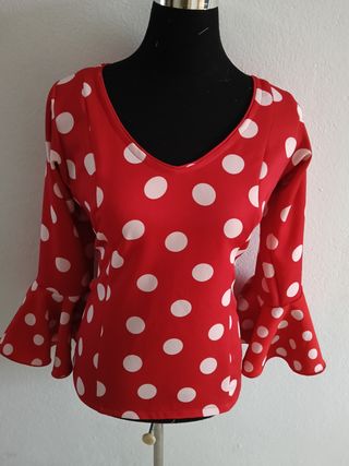 Camisa flamenca lunares