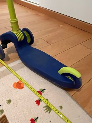 Patinete 3 Ruedas Infantil Azul/Verde
