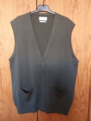 Chaleco Emidio Tucci Hombre Verde Talla XL