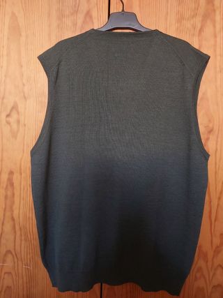 Chaleco Emidio Tucci Hombre Verde Talla XL