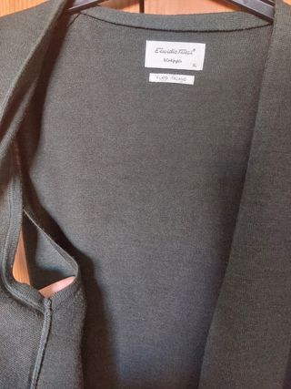 Chaleco Emidio Tucci Hombre Verde Talla XL