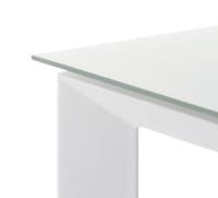 Mesa Extensible Tomasi Blanca cristal blanco